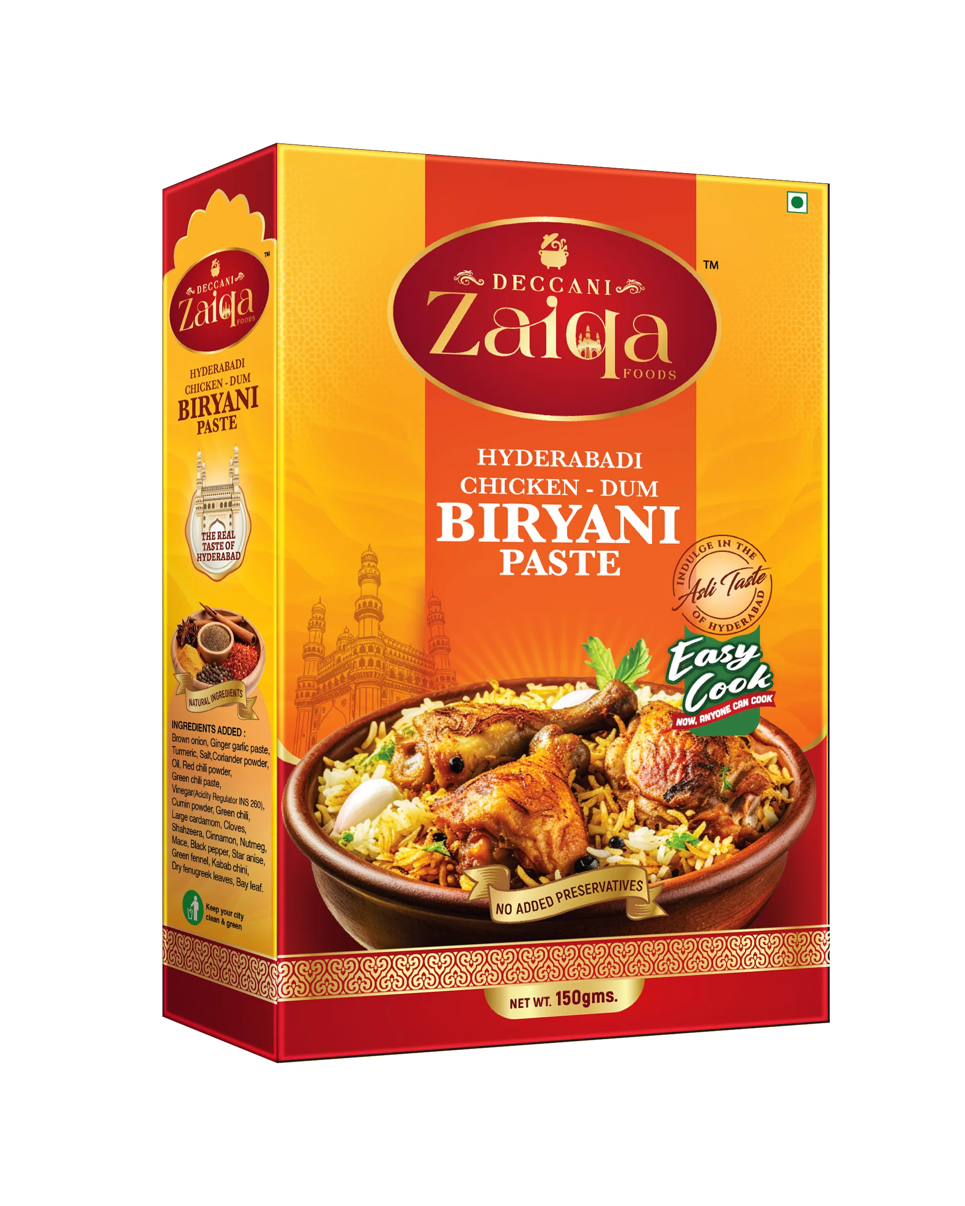 HYDERABADI CHICKEN DUM BIRYANI PASTE 150 g